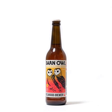 Bellwoods Brewery - Barn Owl No. 35 - Wild Ale Blend With Cherry & Nectarine - 5% - 500ml Bottle.