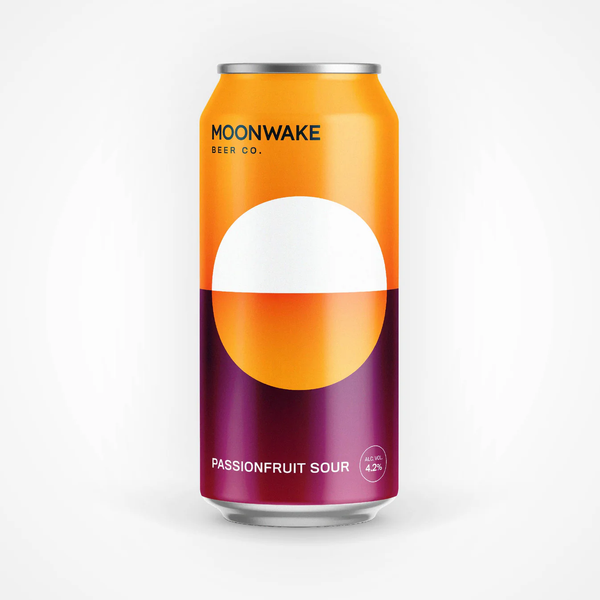 Moonwake - Passionfruit Sour - 4.2% - 440ml Can.