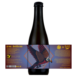 Holy Goat x Black Kite - Iron Goddess - Mixed Ferm Sour - 6.4% - 375ml Bottle