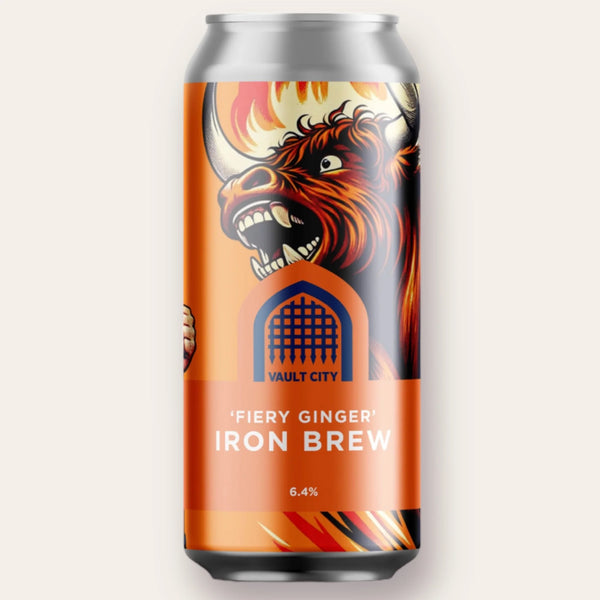 Vault City - Iron Brew: Fiery Ginger - Sour - 6.4% - 440ml Can