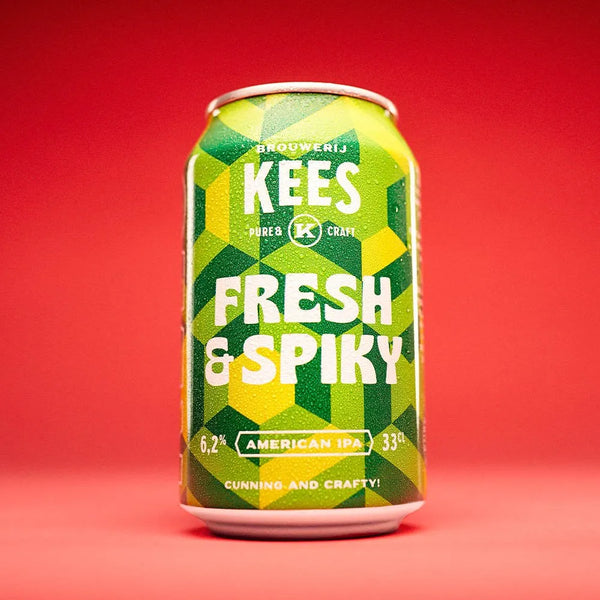 Brouwerij Kees - Fresh & Spiky - American IPA - 6.2% - 330ml Can