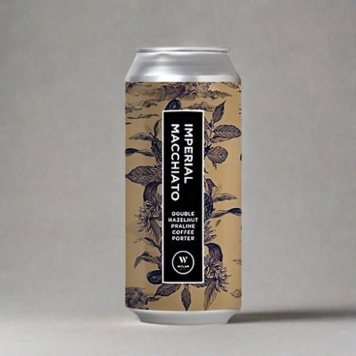 Wylam - Imperial Macchiato - Double Hazelnut Praline Coffee Porter - 10% - 440ml Can