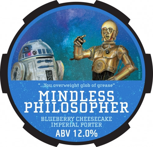 Emperor's - Mindless Philosopher - Blueberry Cheesecake Imperial Porter - 12% - 330ml Can