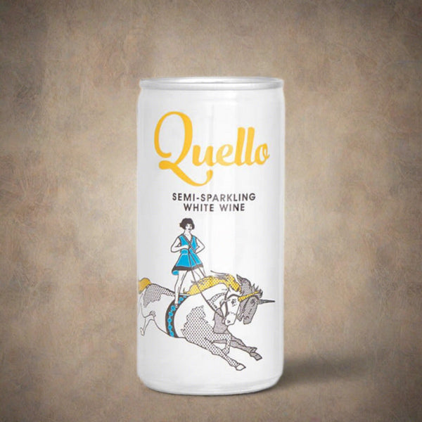 Quello - Semi Sparkling White Wine - 11% - 200ml Can