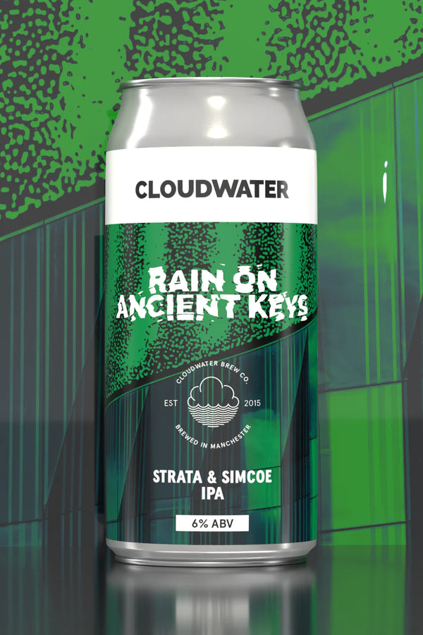 Cloudwater - Rain On Ancient Keys - Strata & Simcoe IPA - 6% - 440ml Can