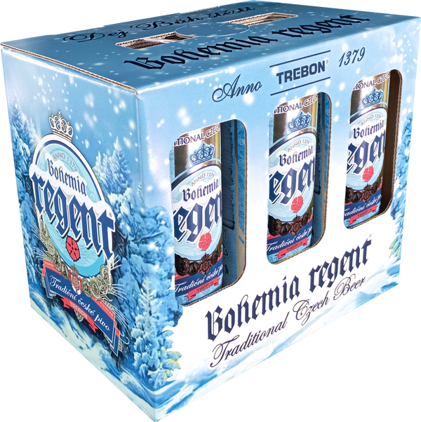 Bohemia Regent - Winter Box - Strong Czech Seasonal Pilsner - 5.2% - 6x500ml Cans
