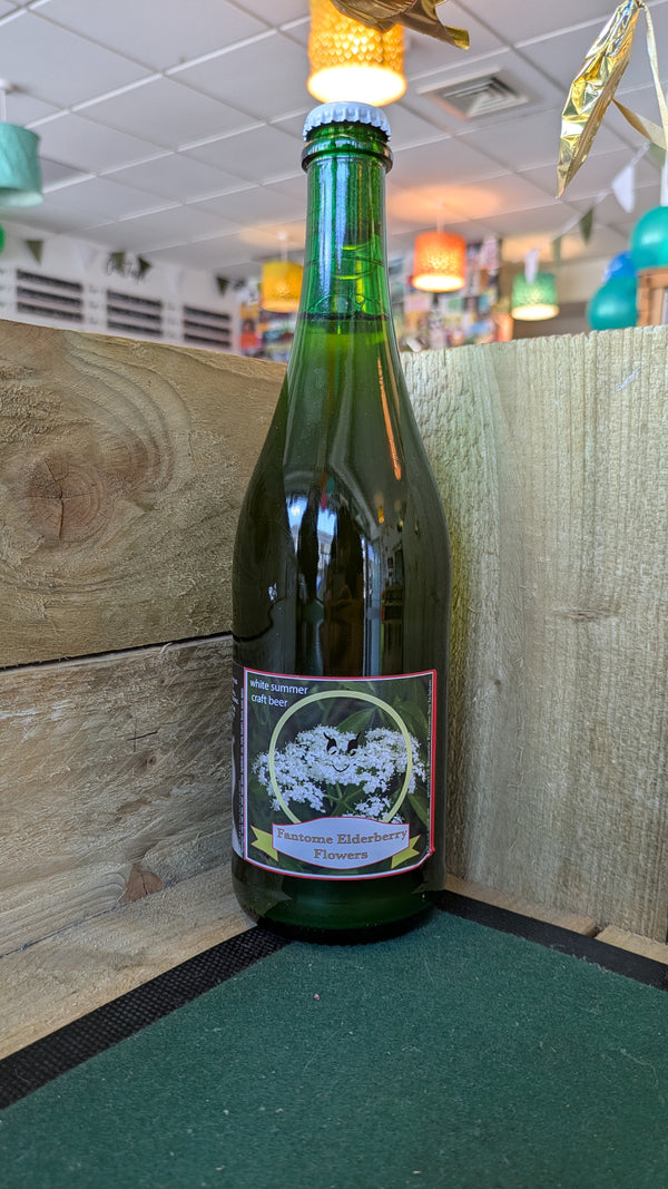 Fantôme - Elderberry Flowers - White Summer Beer - 4.5% - 750ml Bottle