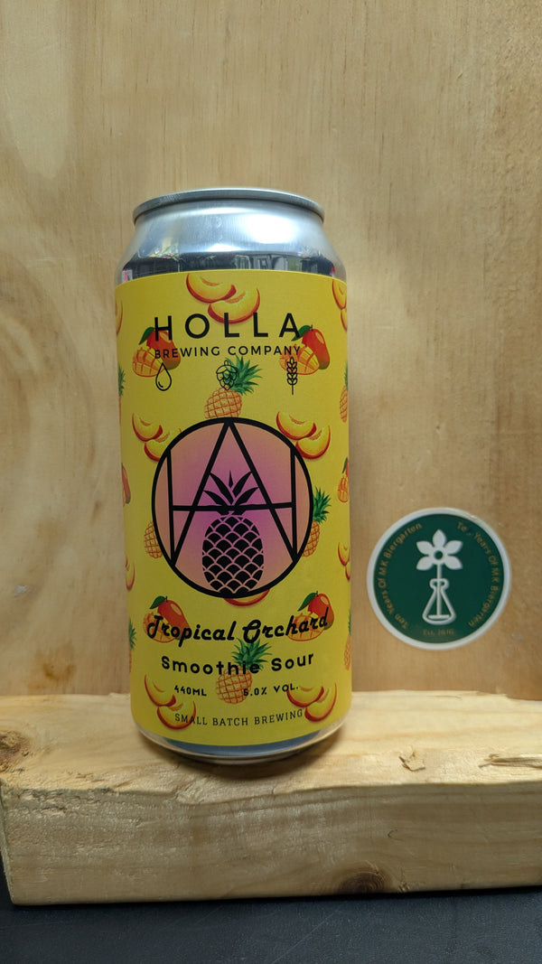 Holla - Tropical Orchard - Smoothie Sour - 5% - 440ml Can.