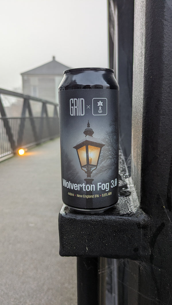 Grid - Wolverton Fog (V3) - 6.6% NEIPA - 440ml Can