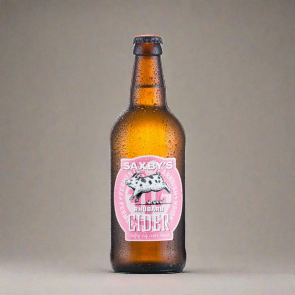 Saxby's Cider- Rhubarb - 3.5% - 500ml Bottle