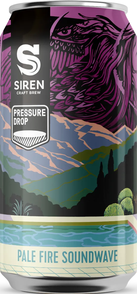 Siren x Pressure Drop - Pale Fire Soundwave - Pale Ale - 4.8% - 440ml Can