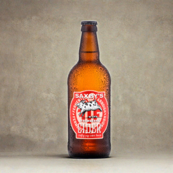 Saxby's  Cider- Strawberry - 3.8% - 500ml Bottle
