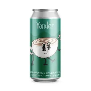 Yonder - Cinnamon Bun Spiced Mocha - Pastry Stout Beer - 6%- 440ml Can