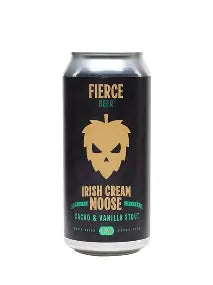 Fierce Beer - Irish Cream Moose - Cacao & vanilla stout - 4.5 - 440ml can