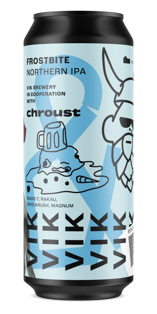 Vik x Chroust - Frostbite - Northern IPA - 5.8% - 500ml Can
