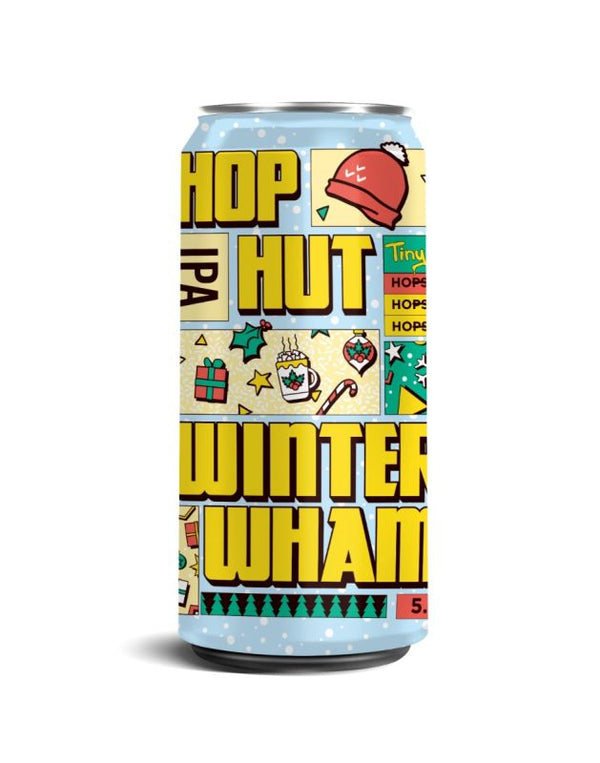 Tiny Rebel - Hop Hut Winter Wham! - Christmas IPA - 5.5% - 440ml Can
