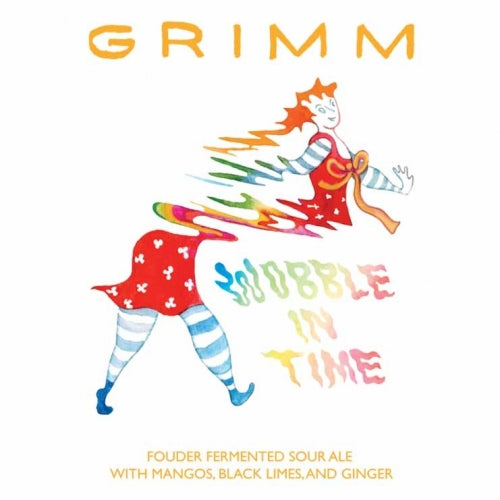 Grimm - Wobble in Time - Sour Ale with Mango, Black Limes & Ginger - 6%