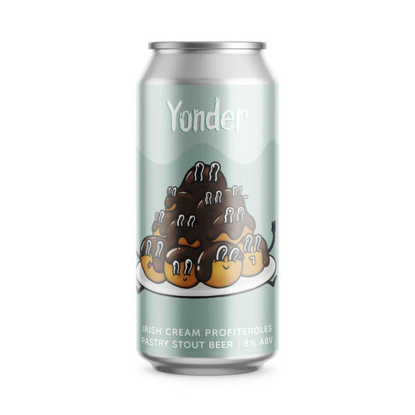 Yonder - Irish Cream Profiteroles - Pastry Stout - 8% - 440ml Can