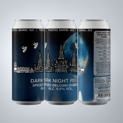 Twisted Barrel - Dark Night Rises - Spiced Belgian Dubbel - 7.2%