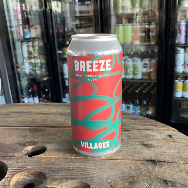 Villages - Breeze - Dry-Hopped Lager - 4.5% - 440ml Can