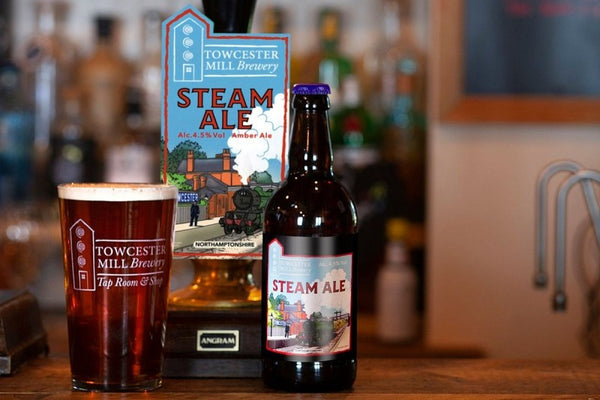 Towcester Mill - Steam Ale - Pale Ale - 4.5% - 500ml Bottle