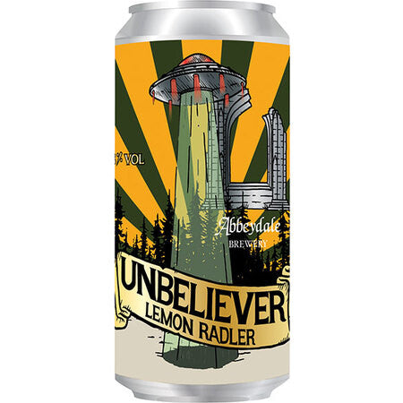 Abbeydale - Unbeliever: Lemon Radler - 2.8% - 440ml